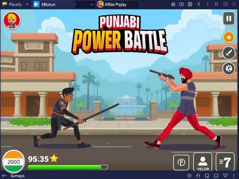 Punjabi Power Battle Game Overview