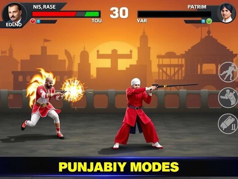 Punjabi Power Battle Gameplay Screenshot